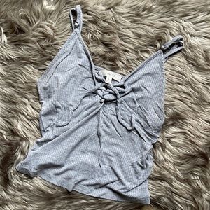 Light gray active USA cami